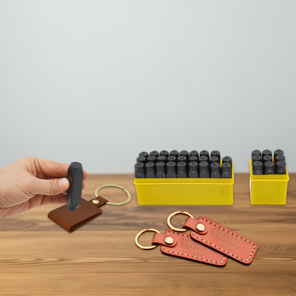 Set van 36, Handmatige Metalen Stempel Pons Set, Stalen Letter Ponsen Tool, Stalen Letter Ponsen Tool