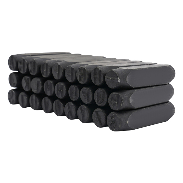Set van 36, Handmatige Metalen Stempel Pons Set, Stalen Letter Ponsen Tool, Stalen Letter Ponsen Tool