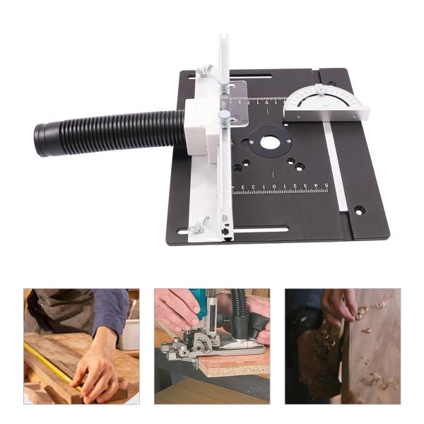 De Plaat van het Tussenvoegsel van de routerlijst, Houten de Bord Flip van de Aluminiumlegering van de Router, In orde makend Hulpmiddelen, 24*20cm De Plaat van het Tussenvoegsel van de routerlijst, Houten de Bord Flip van de Aluminiumlegering van de Router, In orde makend Hulpmiddelen, 24*20cm