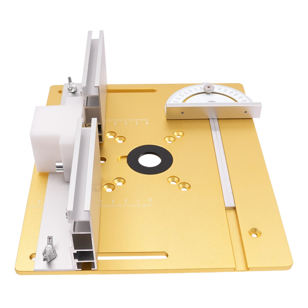 Top Freesplaat Aluminium Freesmachine Tafeloppervlak Houtbewerking Graveermachine (Gouden)
