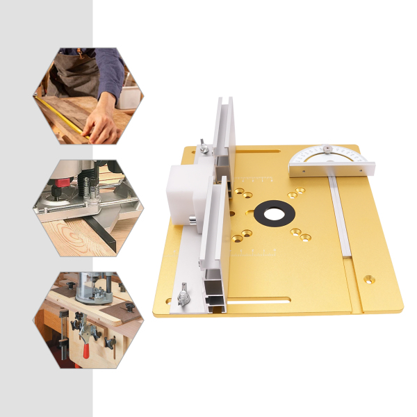Top Freesplaat Aluminium Freesmachine Tafeloppervlak Houtbewerking Graveermachine (Gouden) Top Freesplaat Aluminium Freesmachine Tafeloppervlak Houtbewerking Graveermachine (Gouden)