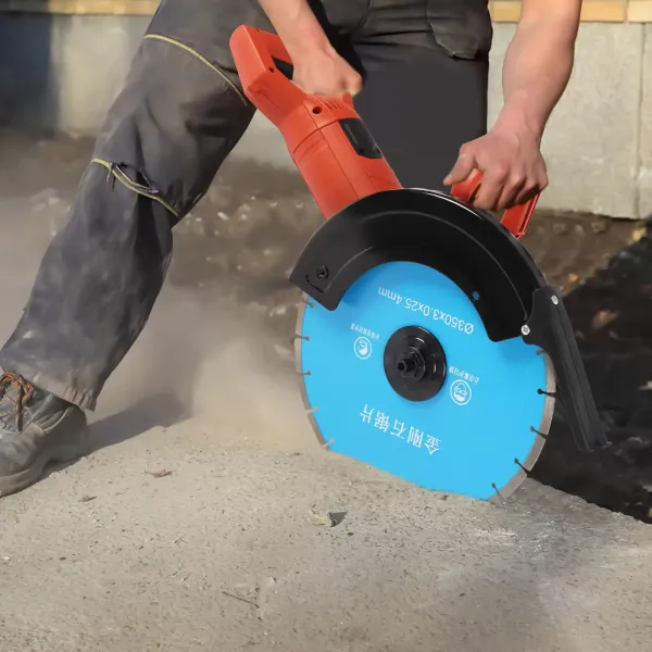 3000 W elektrische muurfrees met zaagblad voor het zagen van baksteen, beton, zaagdiepte 13,5 cm