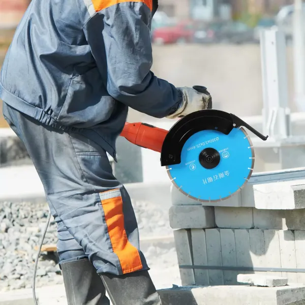 3000 W elektrische muurfrees met zaagblad voor het zagen van baksteen, beton, zaagdiepte 13,5 cm