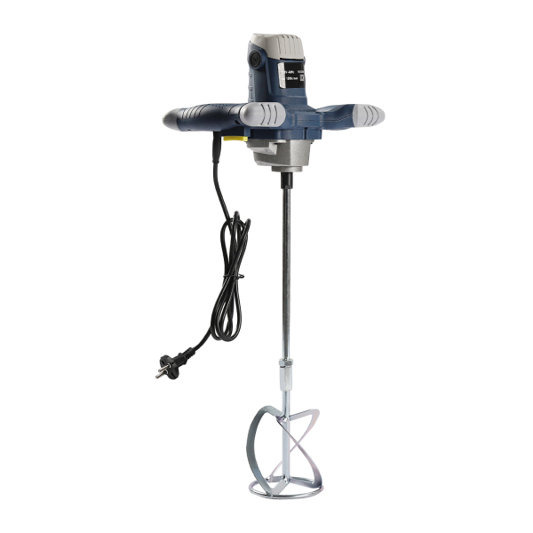 Mortelmixer voor gipsplaat, cement, verf, tegels, enz. Instelbare mengmachine met 6 snelheden