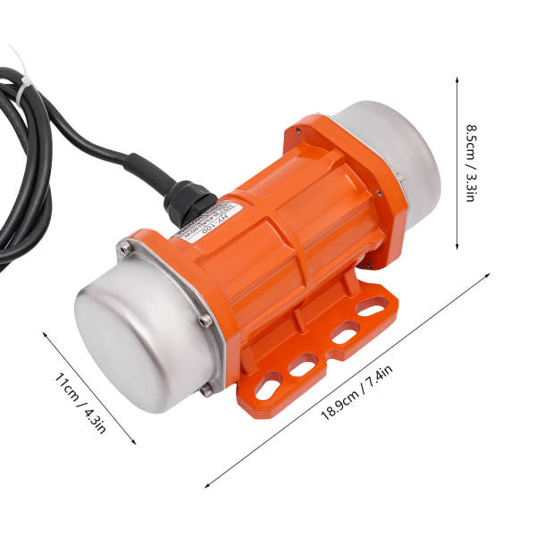 100 W 220 V 50 Hz Aluminium Trillingen Motor Mijnbouw Metallurgie Kolen