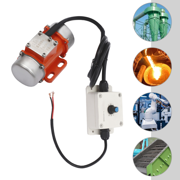 Trillingsmotor met snelheidsregelaar Elektrische trillingsmotor Trillingsmotor gebruikt in de mijnbouw Metallurgie Kolen Elektriciteitsbouw Medisch DC12V