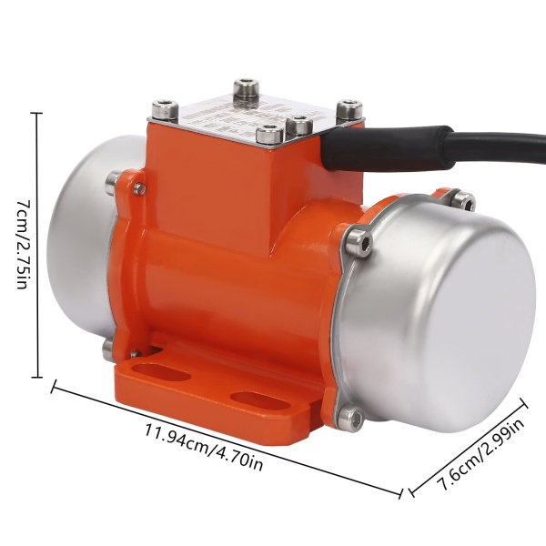 Trilmotor met snelheidsregelaar, elektrische trilmotor, trilmotor