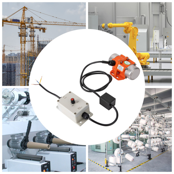 Trilmotor, trilmotor 30W, 220V trilmotor met snelheidsregelaar Trilmotor, trilmotor 30W, 220V trilmotor met snelheidsregelaar