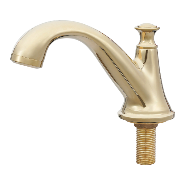 Wastafelkraan 3 gats watervalkraan wastafelmengkraan goud