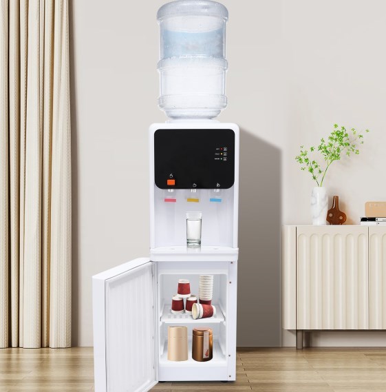 Elektrische warmwaterdispenser, warm en koud desktop-waterdispenser voor op kantoor