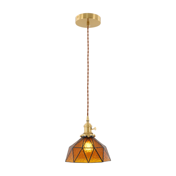 Kroonluchter, tafellamp, woonkamerkroonluchter, plafondlamp, keuken, hal, amber Kroonluchter, tafellamp, woonkamerkroonluchter, plafondlamp, keuken, hal, amber