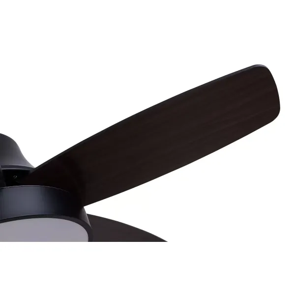 42 inch ventilatorkroonluchter-BT258 zwartbruin-driekleurig licht met frequentieomzetting en afstandsbediening