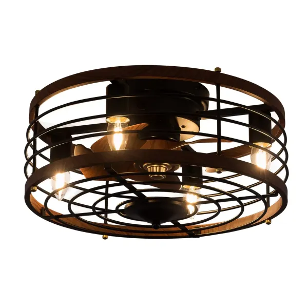 18 inch ventilatorpendel BT263 Plafond Bruin - Zonder lichtbron