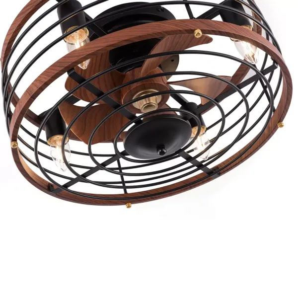 18 inch ventilatorpendel BT263 Plafond Bruin - Zonder lichtbron