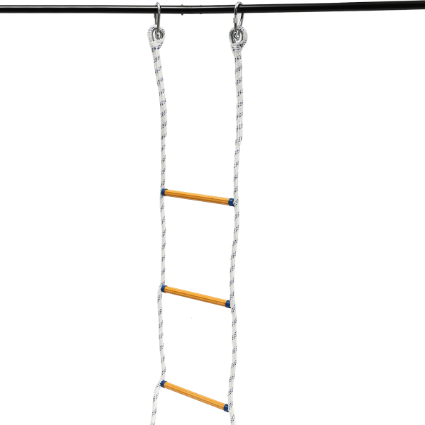 19.7FT Reddingsladder Touwladder Multifunctionele noodladder Zware reddingsladder voor snel gebruik bij brandrampen