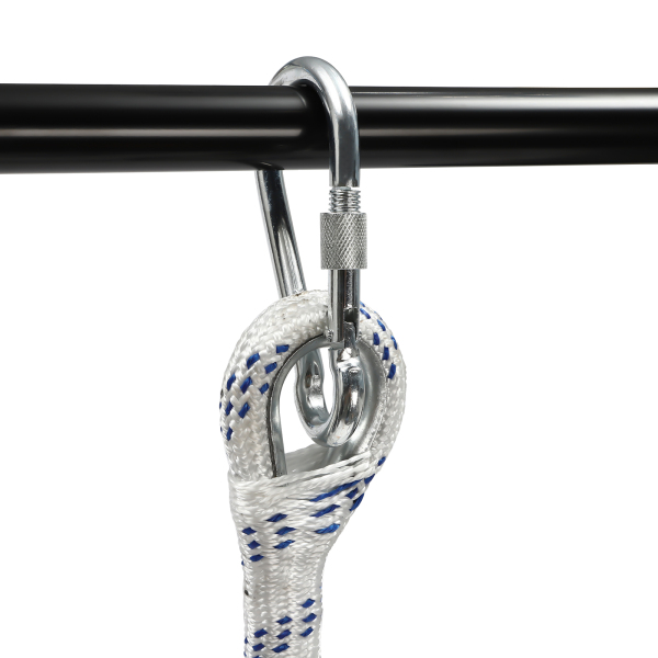 19.7FT Reddingsladder Touwladder Multifunctionele noodladder Zware reddingsladder voor snel gebruik bij brandrampen