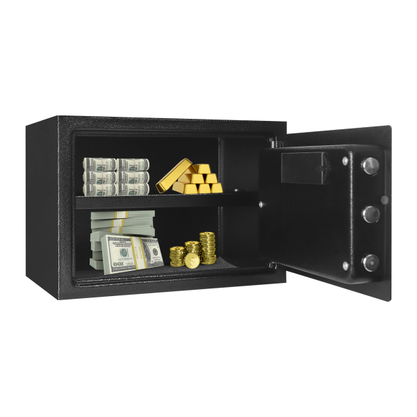 Na-25-EF Stijl Kluis, Digitaal Toetsenbord Veiligheidskluis, Gelddepot Kluis - Zwart Na-25-EF Stijl Kluis, Digitaal Toetsenbord Veiligheidskluis, Gelddepot Kluis - Zwart