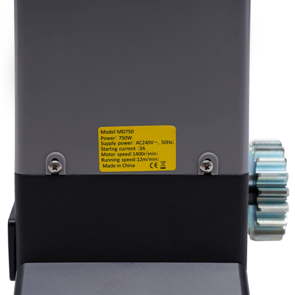CNCEST 750W Elektrische Schuifpoort Opener Afstandsbediening 1600 Kg Combinatie Slot Aandrijving Garagedeur Schuifpoort Opener