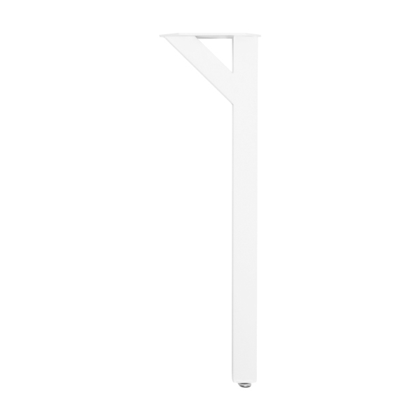 4 stuks Y-vormige moderne bureaupoten, tafelpoten, metalen tafelpoten voor salontafels - wit