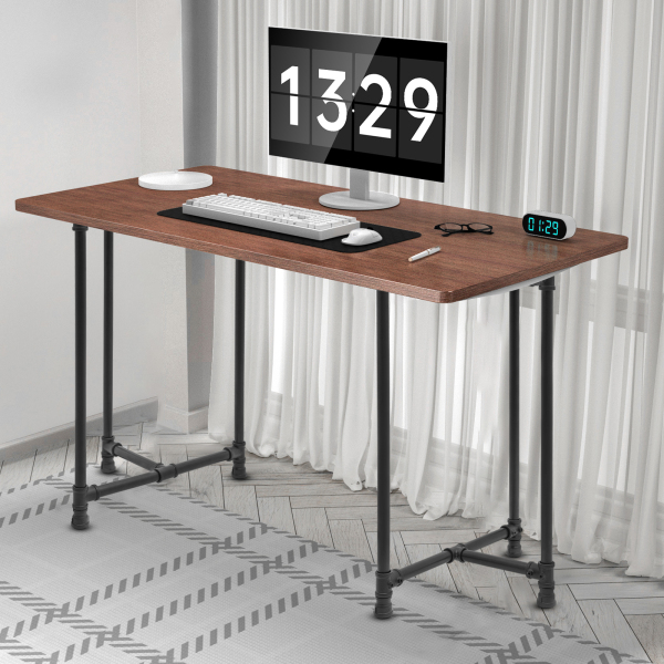 Tafelpoten Metalen bureaupoten 28-inch tafelpoten Set van 2 Zwart 29*55*71cm Geschikt voor eettafels Computerbureaus Bureaus Studeertafels