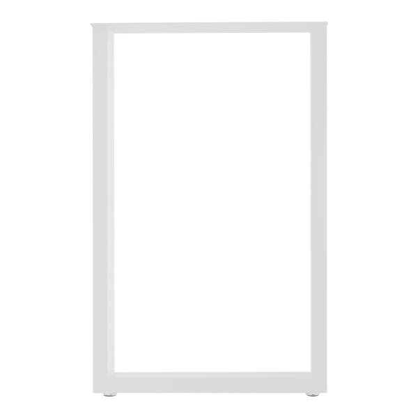 Metalen Meubelpoten Industriële Metalen Tafelpoten Eettafelpoten Geschikt Voor Slaapkamers Hotels Eetkamers 50*7*71cm Wit