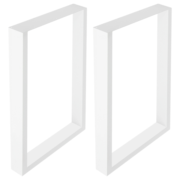 Metalen Meubelpoten Industriële Metalen Tafelpoten Eettafelpoten Geschikt Voor Slaapkamers Hotels Eetkamers 50*7*71cm Wit