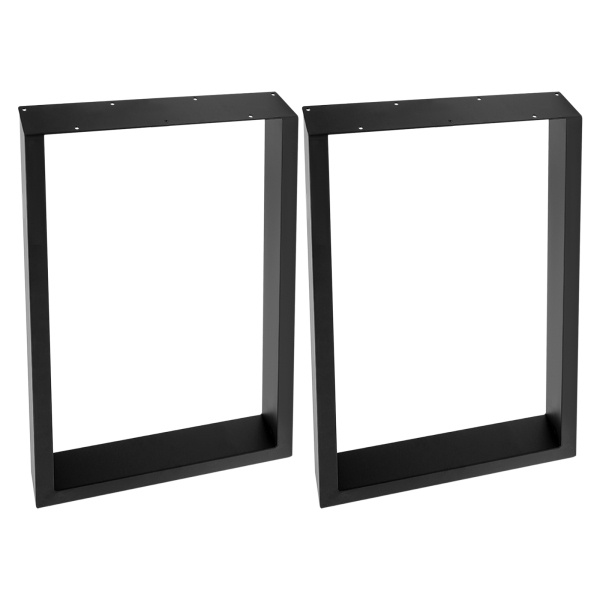 Metalen Meubelpoten Industriële Metalen Tafelpoten Eettafelpoten Geschikt Voor Slaapkamers Hotels Eetkamers 50*7*71cm Zwart