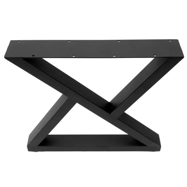 2 stuks meubelpoten industriële rustieke vierkante buis tafelpoten voor doe-het-zelf bankpoten 40 cm (zwart) 2 stuks meubelpoten industriële rustieke vierkante buis tafelpoten voor doe-het-zelf bankpoten 40 cm (zwart)