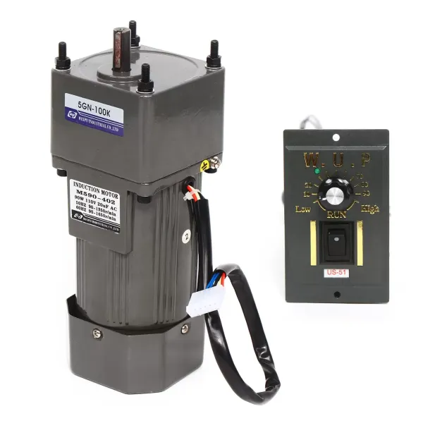 AC 220V 90W reductiemotor met rotatiesnelheidsregelaar asynchrone motor AC 220V 90W reductiemotor met rotatiesnelheidsregelaar asynchrone motor