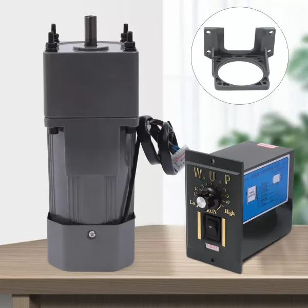 Snelheid Motor Snelheidsreductiemiddel Vertraging AC-omkeerbare motor met snelheidsregelaar en beugel 90W 20K Snelheid Motor Snelheidsreductiemiddel Vertraging AC-omkeerbare motor met snelheidsregelaar en beugel 90W 20K
