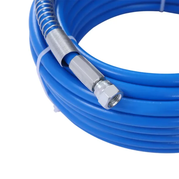 Airless verfspuitpistool en slangenset met 9,84 inch verlengstuk, inclusief 3300 PSI tipbeschermer Airless verfspuitpistool en slangenset met 9,84 inch verlengstuk, inclusief 3300 PSI tipbeschermer