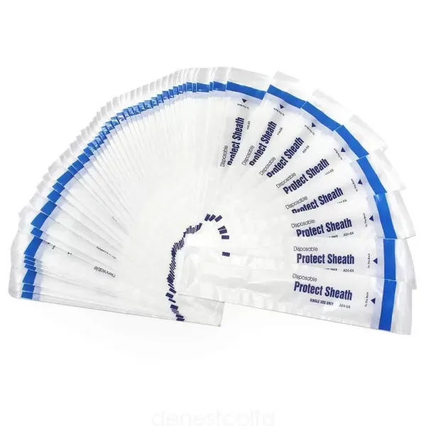 50 stuks beschermhoes voor tandheelkundige intraorale camera 5 megapixel 6 LED 50 sets wegwerp-endoscoop