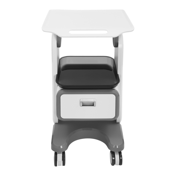 Medische kar met wielen, mobiele cosmetische instrumentenwagen, rollende gereedschapswagen 14,17 * 17,32 inch Medische kar met wielen, mobiele cosmetische instrumentenwagen, rollende gereedschapswagen 14,17 * 17,32 inch