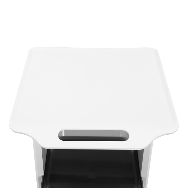 Medische kar met wielen, mobiele cosmetische instrumentenwagen, rollende gereedschapswagen 14,17 * 17,32 inch Medische kar met wielen, mobiele cosmetische instrumentenwagen, rollende gereedschapswagen 14,17 * 17,32 inch