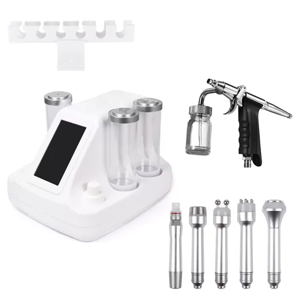 6 in 1 waterstofzuurstof schoonheidsmachine Hydrafacial-apparaat Hydro-microdermabrasie-reinigingsapparaat 6 in 1 waterstofzuurstof schoonheidsmachine Hydrafacial-apparaat Hydro-microdermabrasie-reinigingsapparaat