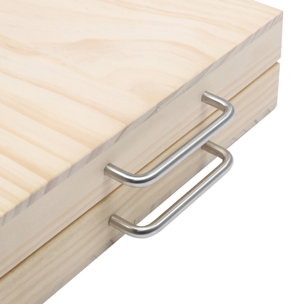 Draagbare houten displaybox voor essentiële oliën, gebruikt in huizen, slaapkamers, woonkamers en kantoren