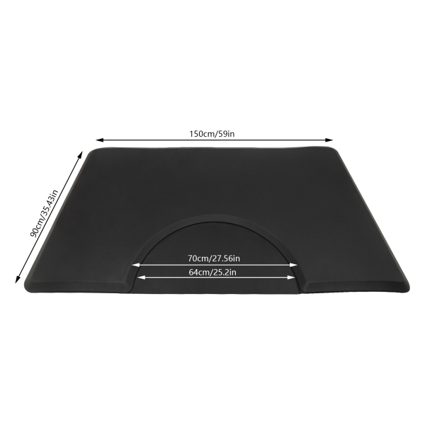 3' x 5' kapsalonmat, waterdichte, hielbestendige kapsalonmat 3' x 5' kapsalonmat, waterdichte, hielbestendige kapsalonmat