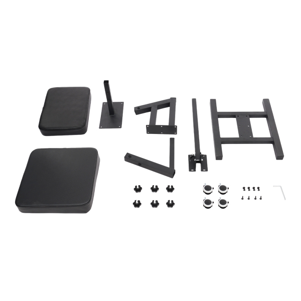 Kapperstoel, stoel voor meervoudig gebruik, verstelbare stoel voor huizen, schoonheidssalons, nagelsalons, winkelcentra met wielen