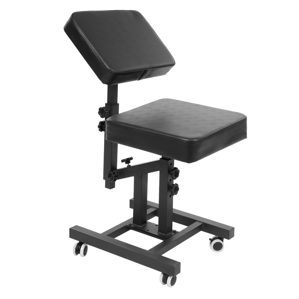 Kapperstoel, stoel voor meervoudig gebruik, verstelbare stoel voor huizen, schoonheidssalons, nagelsalons, winkelcentra met wielen