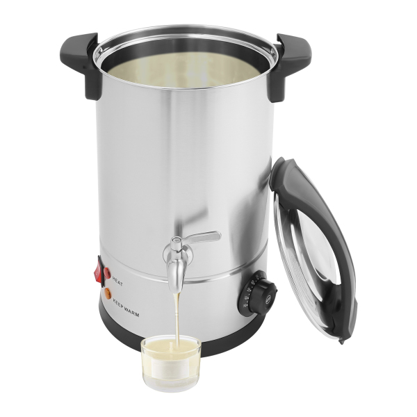 8L Wax Melter, Large Wax Melter, Electric Wax Melt Kit kan worden gebruikt om te smelten zoals sojawas, paraffinewas, bijenwas - Sliver