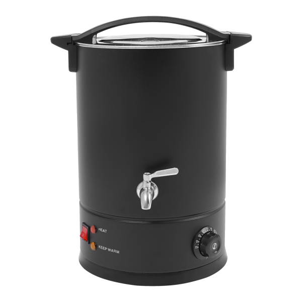 12L Wax Melter, Large Wax Melter, Electric Wax Melt Kit kan worden gebruikt om te smelten zoals sojawas, paraffinewas, bijenwas - zwart