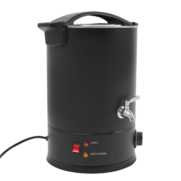 12L Wax Melter, Large Wax Melter, Electric Wax Melt Kit kan worden gebruikt om te smelten zoals sojawas, paraffinewas, bijenwas - zwart