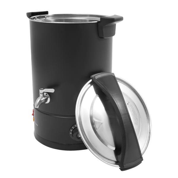 12L Wax Melter, Large Wax Melter, Electric Wax Melt Kit kan worden gebruikt om te smelten zoals sojawas, paraffinewas, bijenwas - zwart
