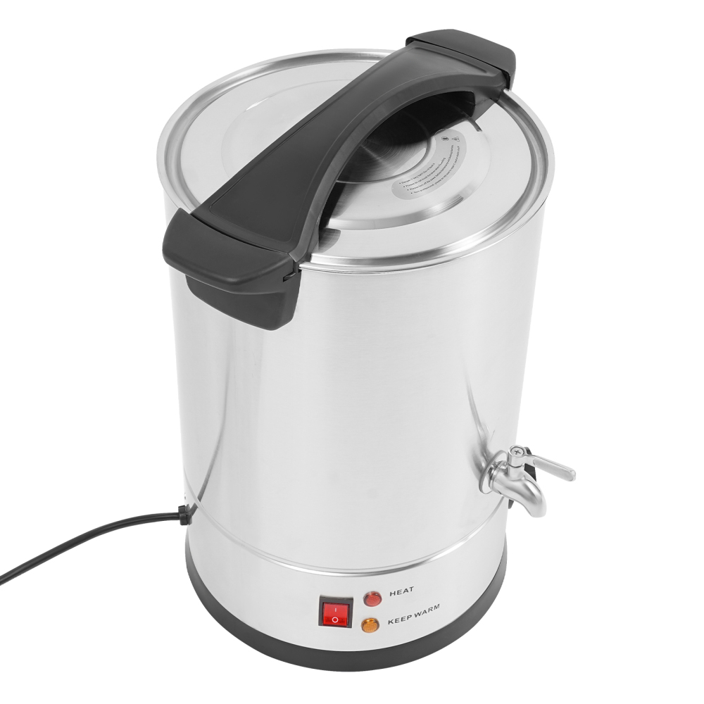 12L Wax Melter, Large Wax Melter, Electric Wax Melt Kit kan worden gebruikt om te smelten zoals sojawas, paraffinewas, bijenwas - zilver