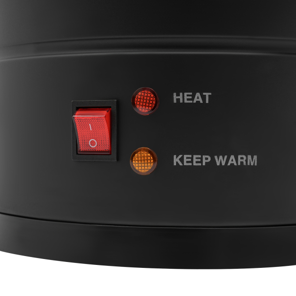 15L Elektrische Wax Smelt Oven, Wax Smeltmachine, Wax Smeltmachine voor het Maken van Kaarsen - Zwart