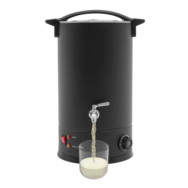 15L Elektrische Wax Smelt Oven, Wax Smeltmachine, Wax Smeltmachine voor het Maken van Kaarsen - Zwart