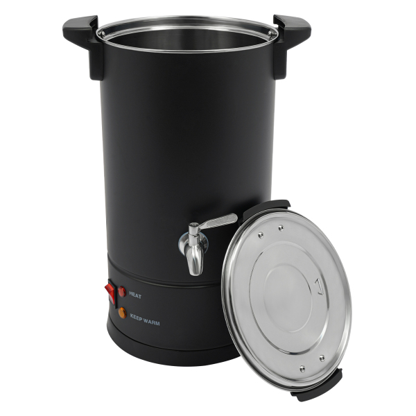 10L Wax Melter, Large Wax Melter, Electric Wax Melt Kit kan worden gebruikt om te smelten zoals sojawas, paraffinewas, bijenwas - zwart
