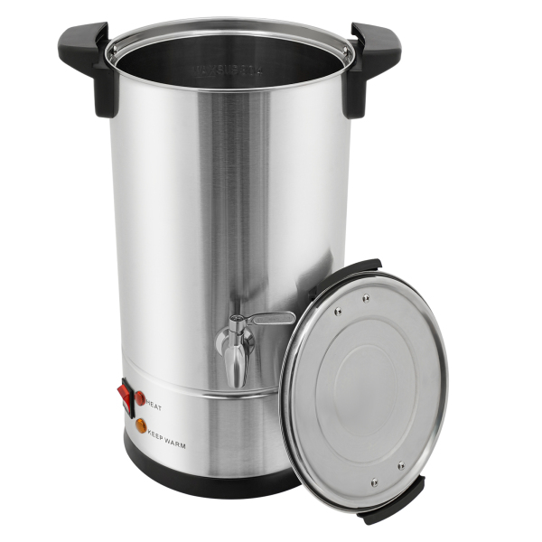 10L Wax Melter, Large Wax Melter, Electric Wax Melt Kit kan worden gebruikt om te smelten zoals sojawas, paraffinewas, bijenwas - zilver