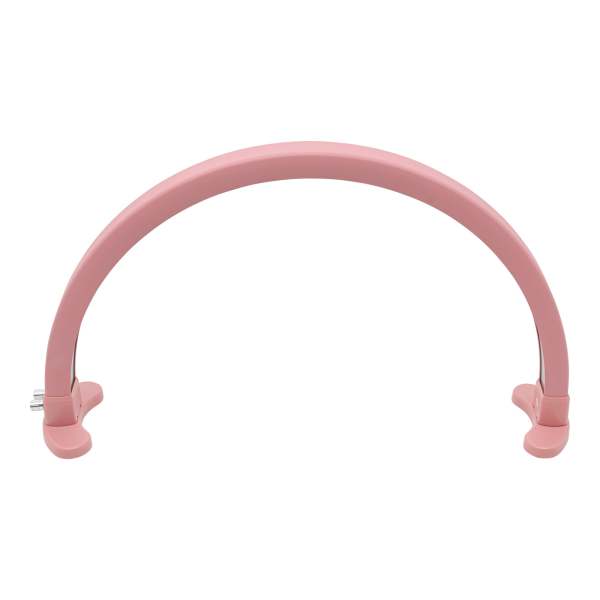Halve maan nagel bureaulamp 45W 2700-5600K driekleurige LED voor wimperextensions schoonheidsspecialist huidschoonheid (roze)
