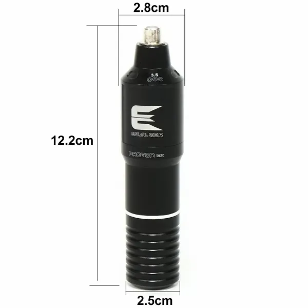 Zwarte tattoo-pen roterende tattoo-machine 12000 rpm tattoo-pen voor tattoo Zwarte tattoo-pen roterende tattoo-machine 12000 rpm tattoo-pen voor tattoo